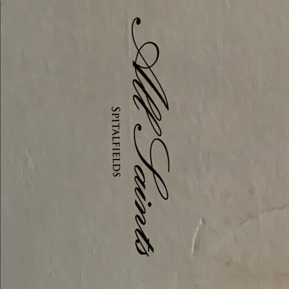 All Saints combat style Boots